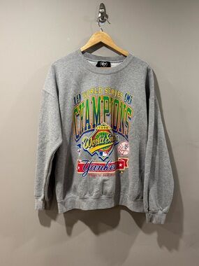 96’ World Series New York Yankees MLB Baseball Sweater